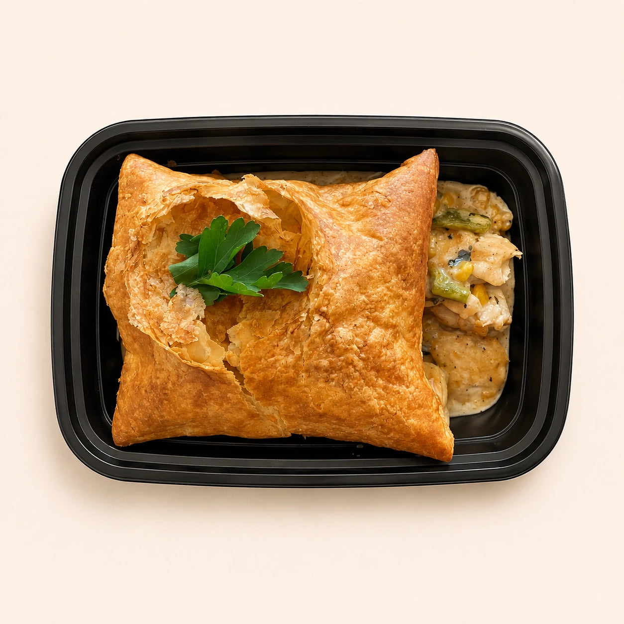 Crab Corn Pot Pie